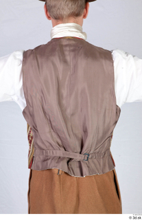  Photos Man in Historical formal suit 3 19th century Historical clothing decorated vest upper body white shirt 0005.jpg